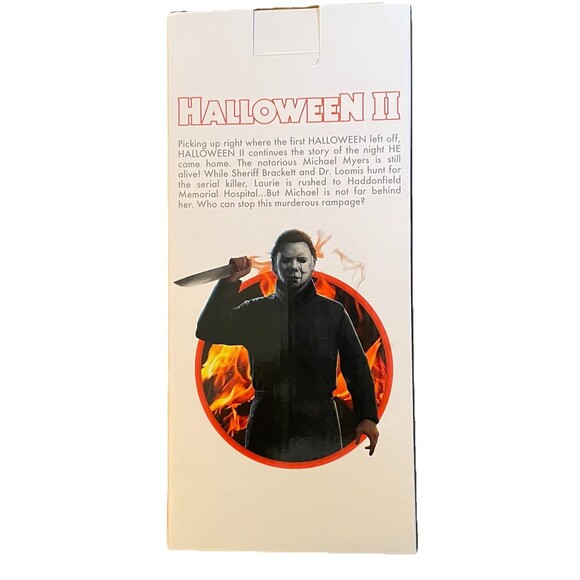Halloween 2 Michael Myers on Fire Head Knockers figure NECA - NEW - Picture 3 of 6